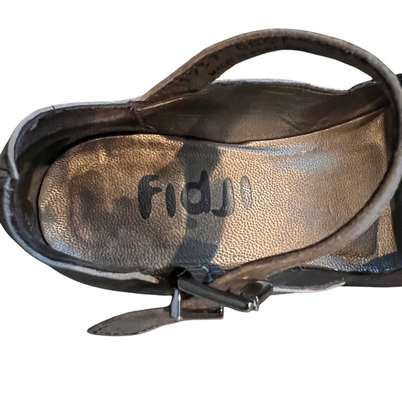 FIDJI Elegant Two-Tone Women's Mary Jane-Style Kitten Heel Shoes women’s size 7 - Picture 6 of 7